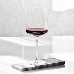 Modern wine glasses