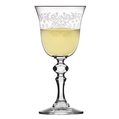 white wine glasses