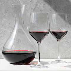 red wine glasses