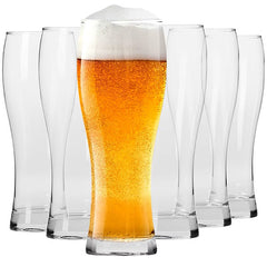 Chill tall beer glasses